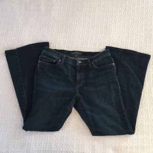 Lauren Ralph Lauren Blue Denim Flare Jeans Sz 8